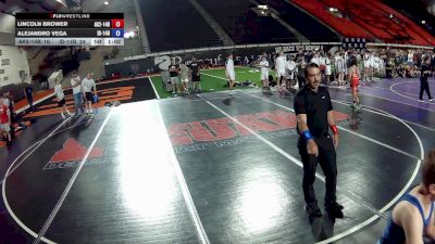 120 lbs Lincoln Brower, Alaska 2 14U Boys vs Alejandro Vega, Idaho 14U Boys