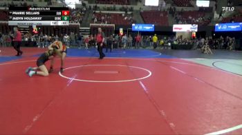 130 lbs 3rd Place Match - Prairie Sellars, Browning Indians vs Jaidyn Holdaway, Butte Wrestling Club