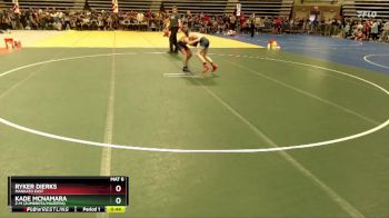 85 lbs Champ. Round 1 - Kade McNamara, Z-M (Zumbrota/Mazeppa) vs Ryker Dierks, Mankato East