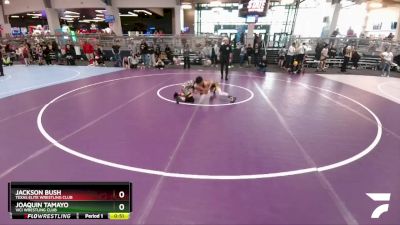 86 lbs Round 3 - Jackson Bush, Texas Elite Wrestling Club vs Joaquin Tamayo, Vici Wrestling Club