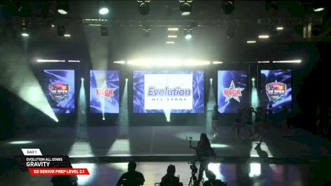 Evolution All Stars - Gravity [2026 D2 Senior Prep Level 2.1 Day 1] 2026 US Open Cheerleading & Dance Championship