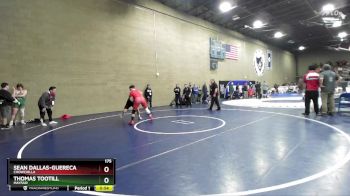 175 lbs Cons. Round 2 - Sean Dallas-Guereca, Chowchilla vs THOMAS TOOTILL, Mayfair