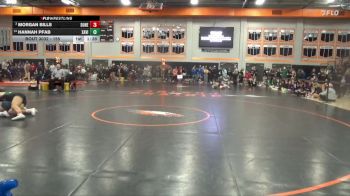 155 lbs Champ. Round 1 - Morgan Bills, Dubuque Hempstead vs Hannah Pfab, Xavier