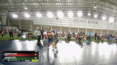 160 lbs Round 2 - Jaxson Saafi, Utah vs Jaxson Cox, Roy Wrestling Club