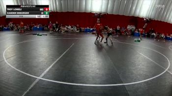 113 lbs Round 3 (8 Team) - Xander DeBurger, Grayslake Central vs Troy Lomeli, Wheaton Warrenville South