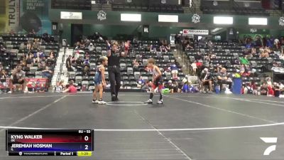 53 lbs 7th Place Match - Kyng Walker, OK vs Jeremiah Hosman, IL