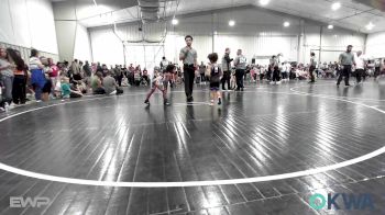 46 lbs Round Of 16 - ZaKyan McKeefer, Checotah Matcats vs Cody Hawkins, HURRICANE WRESTLING ACADEMY