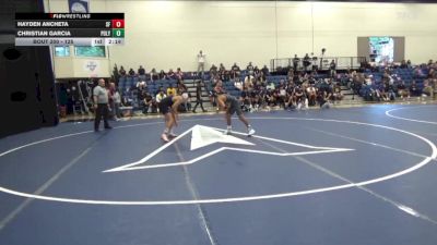 125 lbs 3rd Place Match - Christian Garcia, Cal Poly SLO vs Hayden Ancheta, San Francisco State