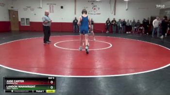 138 lbs Round 2 - Jude Carter, Washington vs Landon Wainwright, West Liberty