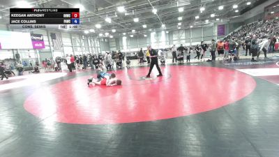 140 lbs Cons. Semis - Keegan Anthony, Oak Harbor Wrestling Club vs Jace Collins, Port Angeles Wrestling Club