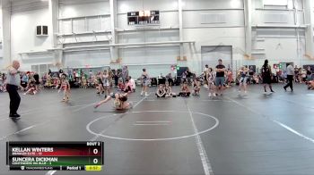 64 lbs Round 1 (6 Team) - Suncera Dickman, Contenders WA Blue vs Kellan Winters, Brawler Elite