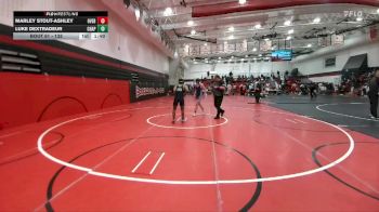 138 lbs Round 3 - Marley Stout-Ashley, Overland vs Luke Dextradeur, Chaparral