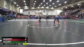 132 lbs Semis & 1st Wrestleback (8 Team) - Keith Smith, Lincoln East vs Jed Johnson, Columbus