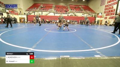 61-65 lbs Rr Rnd 1 - ITALY KUKOVICH, Apache Youth Wrestling vs Marliegh Howell, Viking Wrestling Club