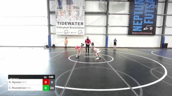 75 lbs Rr Rnd 1 - Kaden Aguayo, Team Gotcha Blue vs Crew Mussleman, Revival Uprising