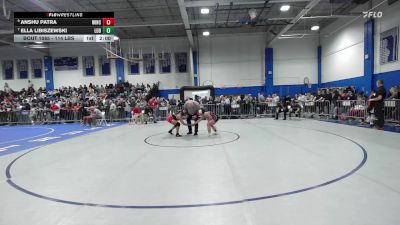 114 lbs Consi Of 8 #2 - Anshu Patra, Winchester vs Ella Libiszewski, Ludlow