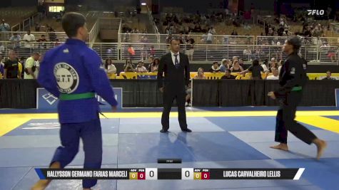 Lucas Carvalheiro Lellis vs Hallysson Germano Farias Marceli 2025 Pan Kids Jiu-Jitsu IBJJF Championship
