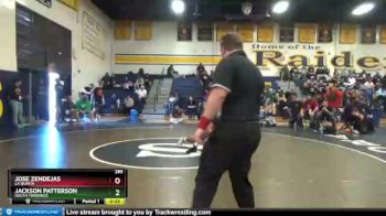 285 lbs Cons. Round 3 - Jose Zendejas, La Quinta vs Jackson Patterson, South Torrance