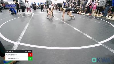 102 lbs Rr Rnd 3 - Melina Owens, Shelton Wrestling Academy vs Lily Batterton, Plainview Youth Wrestling Club