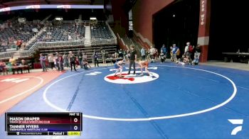 86 lbs Semifinal - Mason Draper, Touch Of Gold Wrestling Club vs Tanner Myers, Thermopolis Wrestling Club