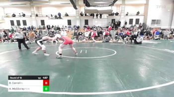 220 lbs Round Of 16 - Ben Carroll, Silver Lake vs Heath McGilvray, Plymouth South