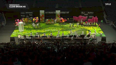 Clear Brook HS "Friendswood TX" at 2026 WGI Percussion/Winds World Championships