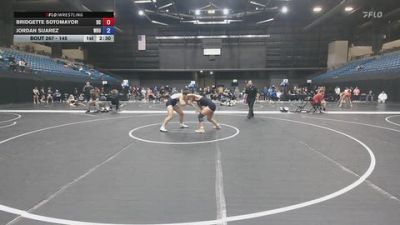 145 lbs 1st Place Match - Bridgette Sotomayor, Doane vs Jordan Suarez, Wayland Baptist University