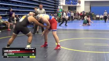 190 lbs Cons. Round 3 - Lane Biederstedt, PATRICK HENRY vs Ben Garcia, WAITE