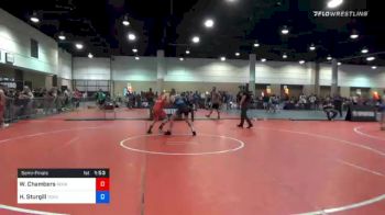 126 kg Semifinal - William Chambers, Rockmart Takedown Club vs Hunter Sturgill, Tennessee Outlaws Wrestling Club