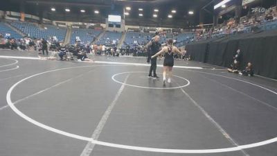 145 lbs Cons. Round 4 - Riley Paulsen, Northwestern IA vs Delainey Rodriguez, Colby Community College