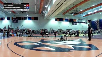 100 lbs Round 1 - Andrew Iparraguirre, Fairfax vs Colt Brewer, Virginia Team Predator