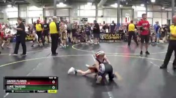 56 lbs Round 1 (6 Team) - Luke Taussig, Steel Valley vs Javier Flores, Untouchables White