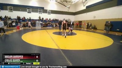 125 lbs Round 2 - Waylnn Hardwick, Prometheus Wrestling Club vs Coelho Sharpe, Mt Spokane Wrestling Club