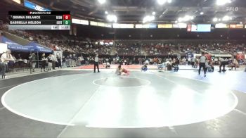 115 lbs Champ. Round 1 - Gemma DeLance, Redmond vs Gabriella Nelson, Centennial