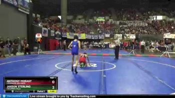 Champ. Round 1 - Jaxson Sterling, Columbia Falls vs Anthony Morast, Lockwood (Billings)