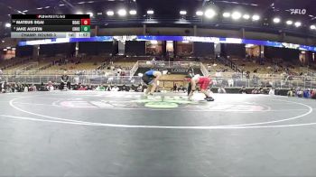 144 lbs Champ. Round 3 - Jake Austin, Charlotte Hs vs Mateus Sgai, Doral Academy