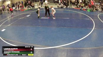 39 lbs Cons. Semi - Dawson McMahon, Shootbox vs Landon Dunbar, Uintah Wrestling