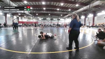 109 lbs Semis & Wb - Sammy Cumberland, Benton vs Cayden Wadle, Yale St