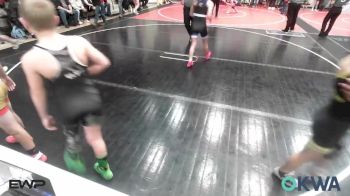 100 lbs Rr Rnd 1 - Acelynn Hauenstein, Tiger Trained Wrestling vs Bo Ely, Warner Eagles Youth Wrestling