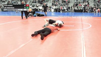 106 lbs Quarterfinal - Evan Gomez, NY vs Lee Dreshman, PA
