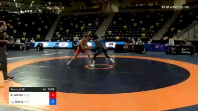 67 kg Prelims - Anthony Abidin, West Point Wrestling Club vs Logan Savvy, New York Athletic Club