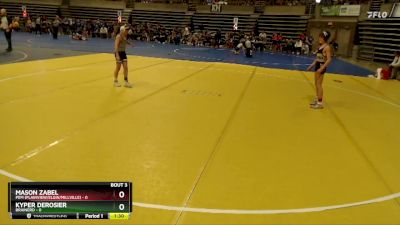 85 lbs Placement (4 Team) - Kyper DeRosier, Brainerd vs Mason Zabel, PEM (Plainview/Elgin/Millville)