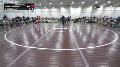 130 lbs Iyanna Crawford, North Carolina Blue vs Charlee Noah, Idaho