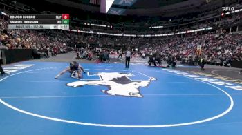157-3A 1st Place Match - Samuel Johnson, Salida vs Colton Lucero, Pagosa Springs