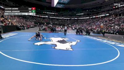 157-3A 1st Place Match - Samuel Johnson, Salida vs Colton Lucero, Pagosa Springs