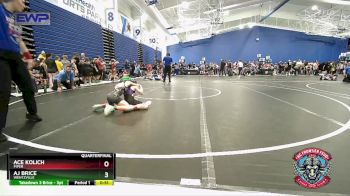 64 lbs Quarterfinal - Ace Kolich, Piper vs Aj Brice, Wentzville