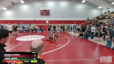 63-65 lbs Round 4 - Nicholas Hanna, Valley WC vs Lionel Adame, Victory Wrestling Club