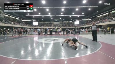 90 lbs Quarterfinal - Ian Schoenebeck, Yardley vs Alexander Fisher, Jersey Shore