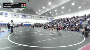 130 lbs Champ. Round 2 - Mia Hester, El Dorado vs Lana Gargenta, Northgate