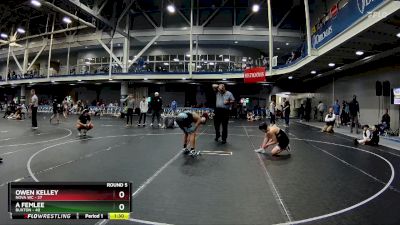 130 lbs Round 5 (8 Team) - Owen Kelley, NOVA WC vs A Femlee, Buxton